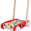 Holzwagen Lauflernhilfe 40 Blöcke