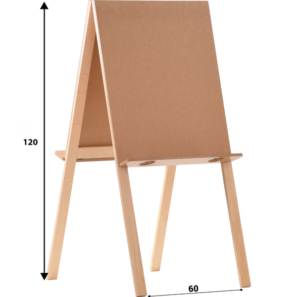 Holzstaffelei für kreatives Arbeiten zu Hause