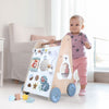 Lauflernwagen aus Holz - Baby Gehhilfe Lernlaufwagen