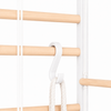 RINAGYM S-Haken für Sprossenwand – weiß, 13 cm