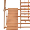 RINAGYM sliding board/chicken ladder accessories for the climbing triangle ramp (ladder rungs S)