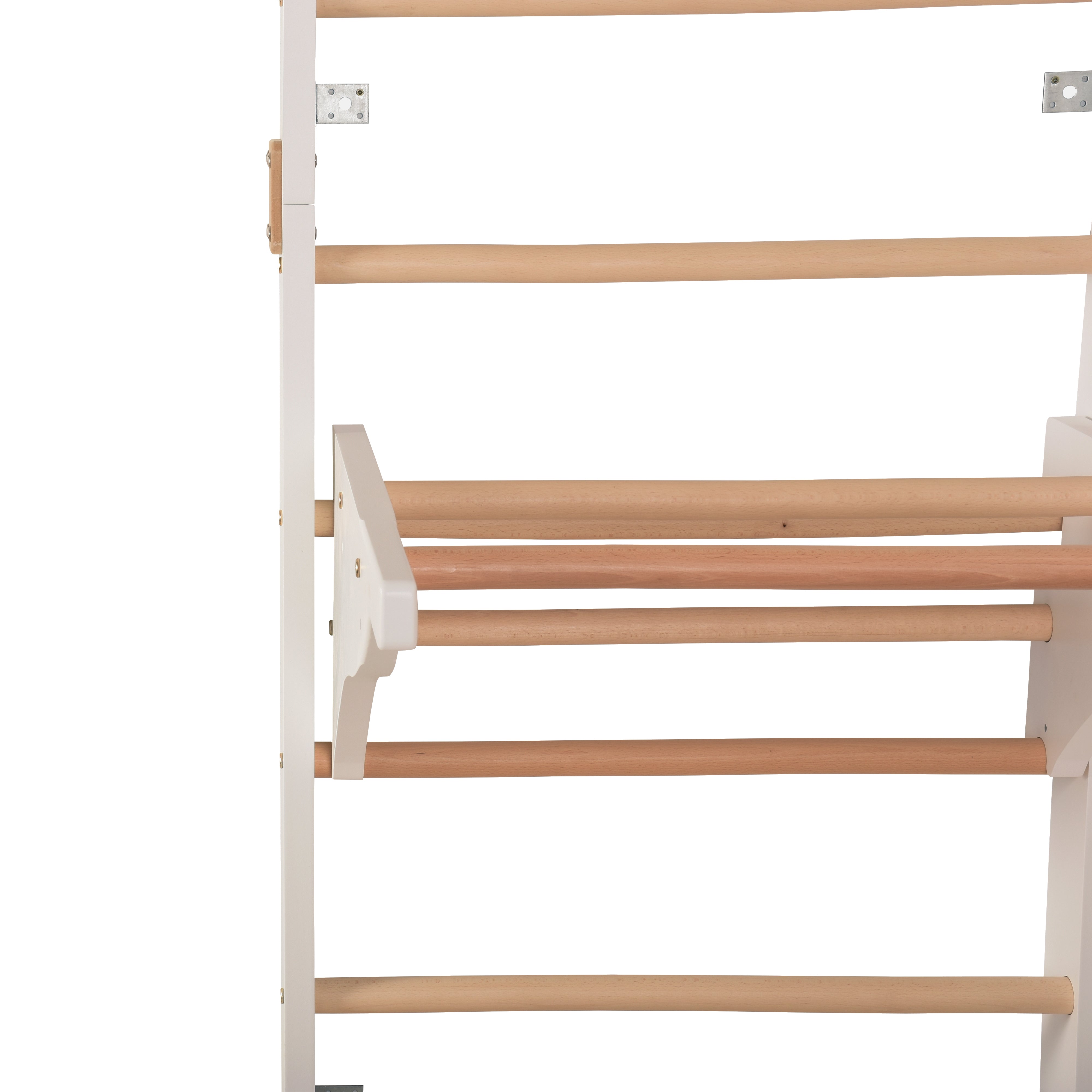 Klimmzugstange mit Dip-Barren für Sprossenwand – Yarnwood, abnehmbar | RINAGYM