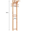 Rinagym Holz-Sprossenwand für Erwachsene - bis 150 kg (Wall Bar 1)