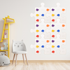 Climbing wall for children's room (white color)