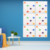 Climbing wall for children's room (white color)