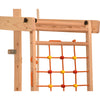 Lezecká stěna Rinagym pro děti i dospělé - hrazdy do dětského pokoje - vnitřní dřevěné hřiště - prolézačka - šplhací lano - do 100 kg