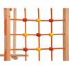 Mur d'escalade Rinagym pour enfants et adultes - espaliers pour chambres d'enfants - aire de jeux intérieure en bois - portique de jeux - corde d'escalade - jusqu'à 100 kg