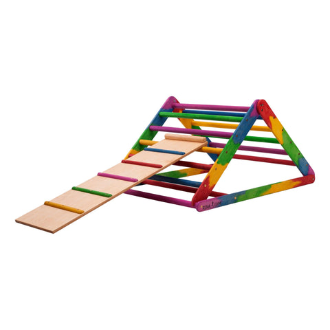 Return - Kletterdreieck -Indoor-Hühnerleiter mit Rutsche für Babys, Kleinkinder, Kinder-Tolles Aktivspielzeug -Starker Rahmen - return