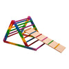 Return - Kletterdreieck -Indoor-Hühnerleiter mit Rutsche für Babys, Kleinkinder, Kinder-Tolles Aktivspielzeug -Starker Rahmen - return