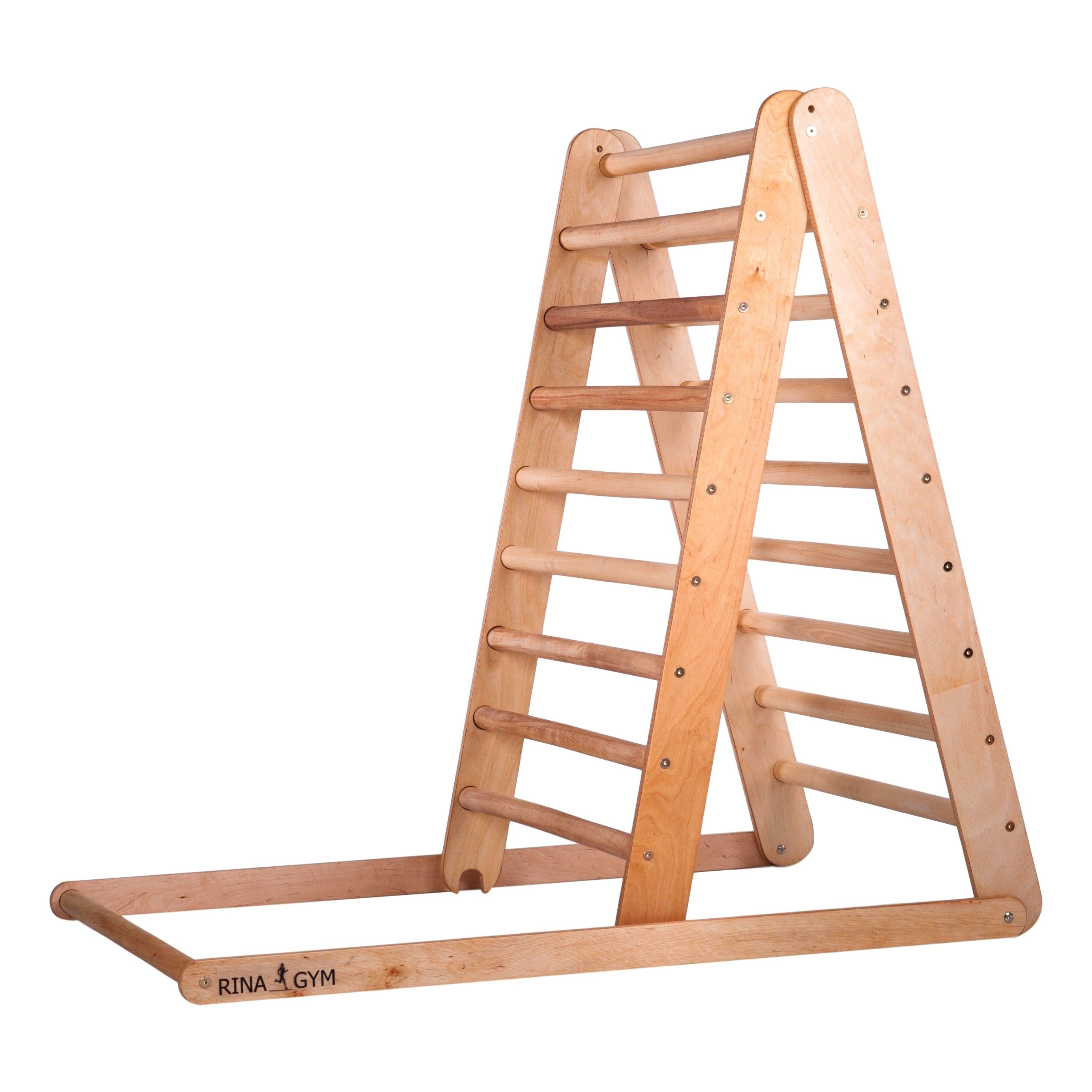 Kletterdreieck - Indoor-Hühnerleiter mit Rutsche für Babys, Kleinkinder, Kinder - Tolles Aktivspielzeug - Starker Rahmen, ungiftige Farbe, klappbar. - RINAGYM GmbH