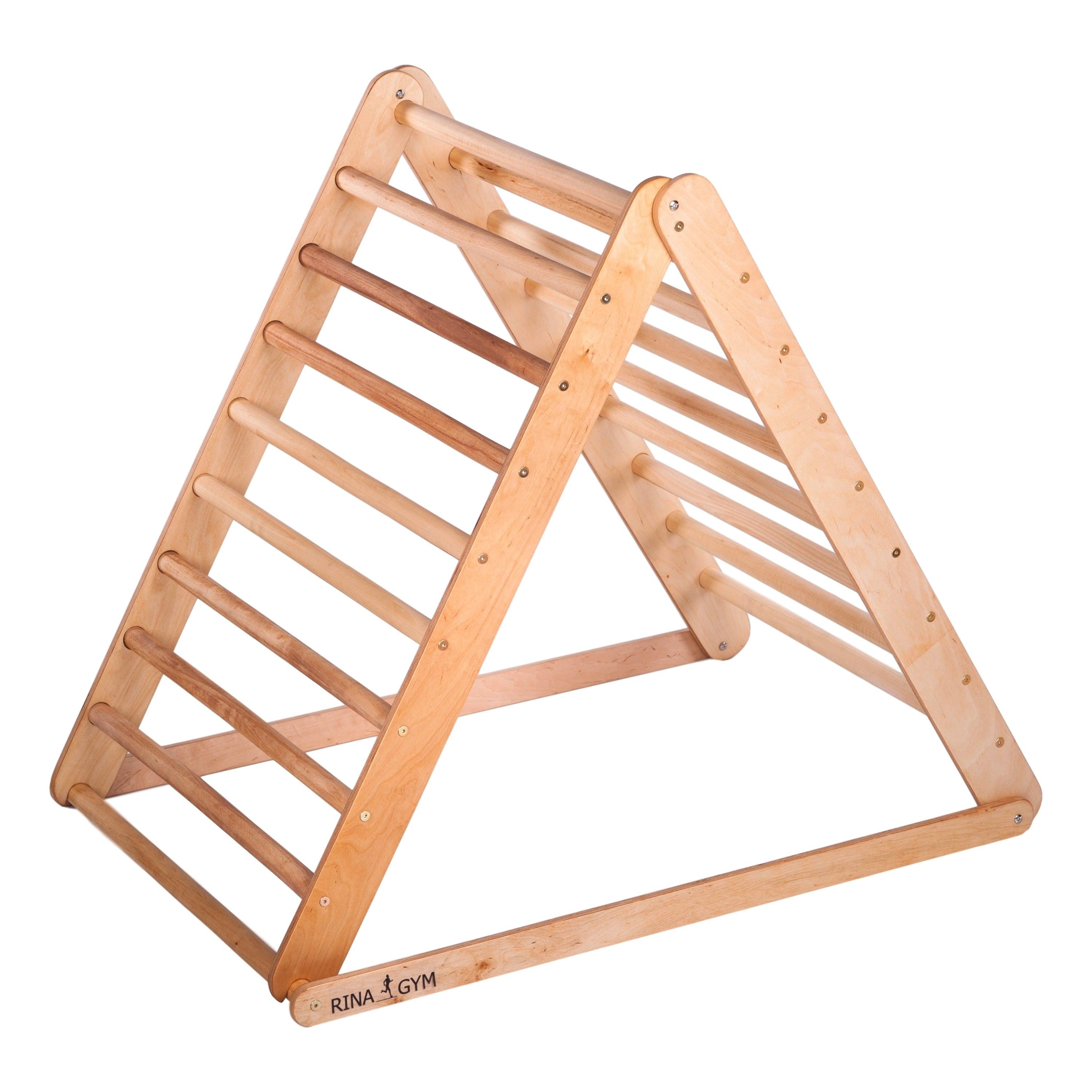 Kletterdreieck - Indoor-Hühnerleiter mit Rutsche für Babys, Kleinkinder, Kinder - Tolles Aktivspielzeug - Starker Rahmen, ungiftige Farbe, klappbar. - RINAGYM GmbH