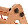 Escalade enfant Rinagym - Échelle	intérieure	avec	filet, avec	toboggan, d’escalade - Cadre en bois pliable, favorise l’équilibre -Peinture et vernis à base d’eau, Serrure de sécurité -Capacité de charge de 50 kg (Anet+slide)