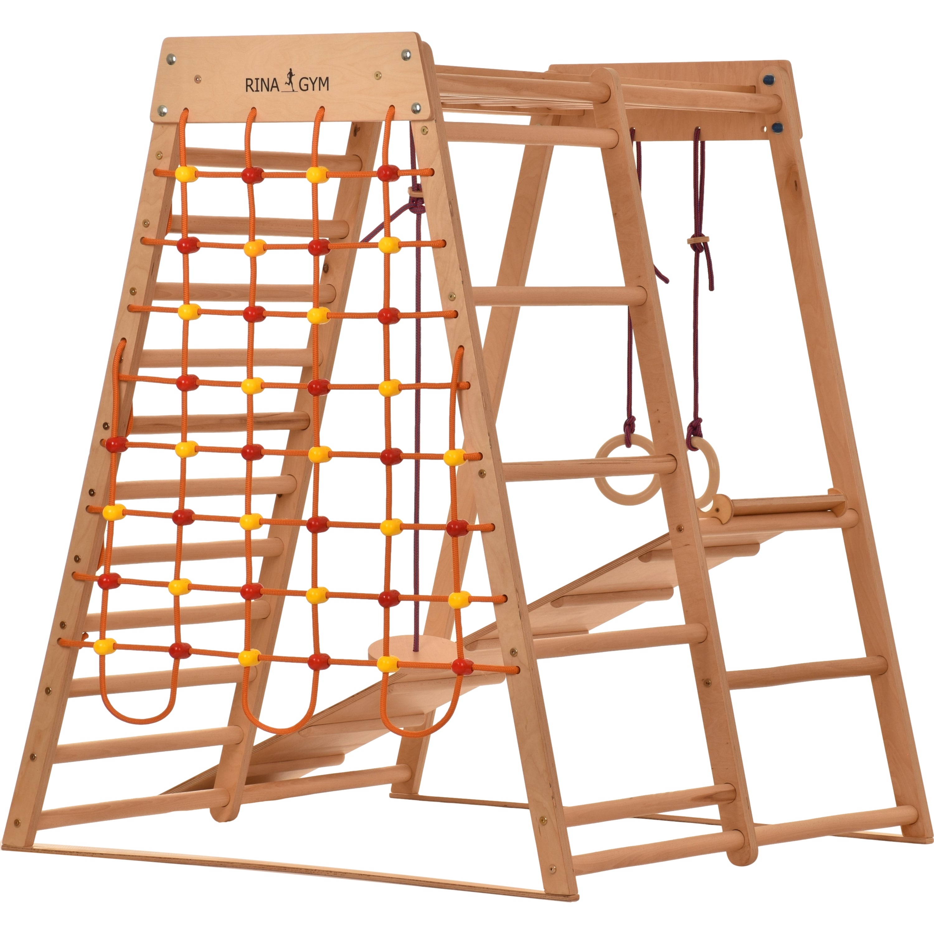 RINAGYM Indoor climbing frame for toddlers age 15, climbing frames