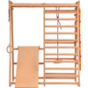 RINAGYM Indoor climbing frame for toddlers age 1-5, climbing frames, climbing triangle with slide, climbing triangle, baby climbing frame, climbing frame indoor, triclimb, wood climbing frame (NET)