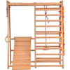RINAGYM Spielplatz aus Holz für Kinder - holz klettergerüst indoor ab 3 jahre - Klettergerüst Kinder kidwood klettergerüst