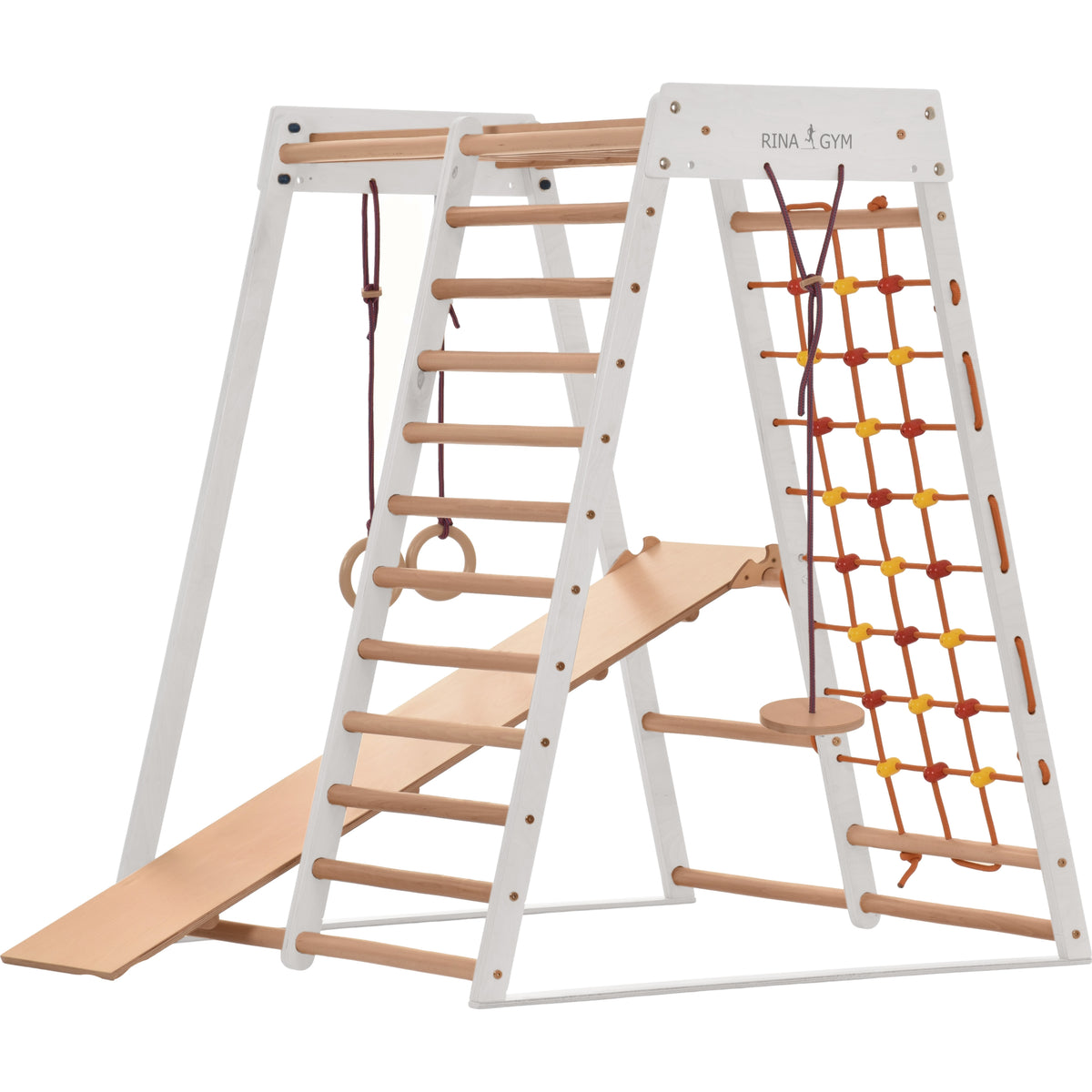 RINAGYM Indoor climbing frame for toddlers age 15, climbing frames