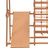 RINAGYM accessorio pedana scorrevole/scala per galline per la rampa triangolare di arrampicata