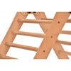 Triangolo da arrampicata Rinagym - Doppia scala da interno - Parco giochi legno pieghevole per bambini, favorisce l'equilibrio - Pittura e vernice a base d'acqua, blocco di sicurezza - Capacità di carico 50 kg (7p7p)
