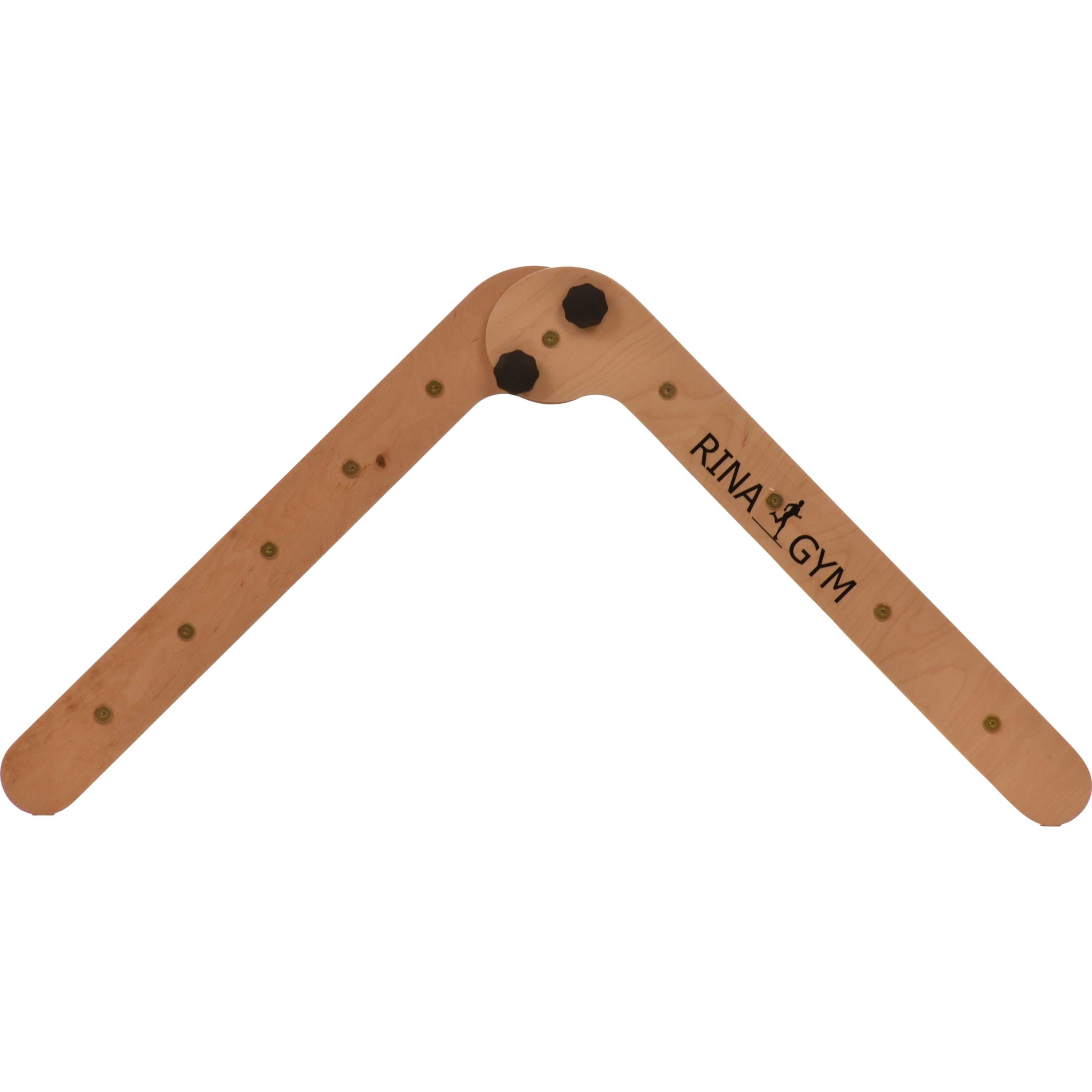 Triangle enfant Rinagym	- Double	échelle intérieure - Cadre en	bois	pliable pour enfants, favorise	l’équilibre - Peinture	et vernis à base d’eau, Serrure de sécurité - Capacité de charge de 50 kg (A)