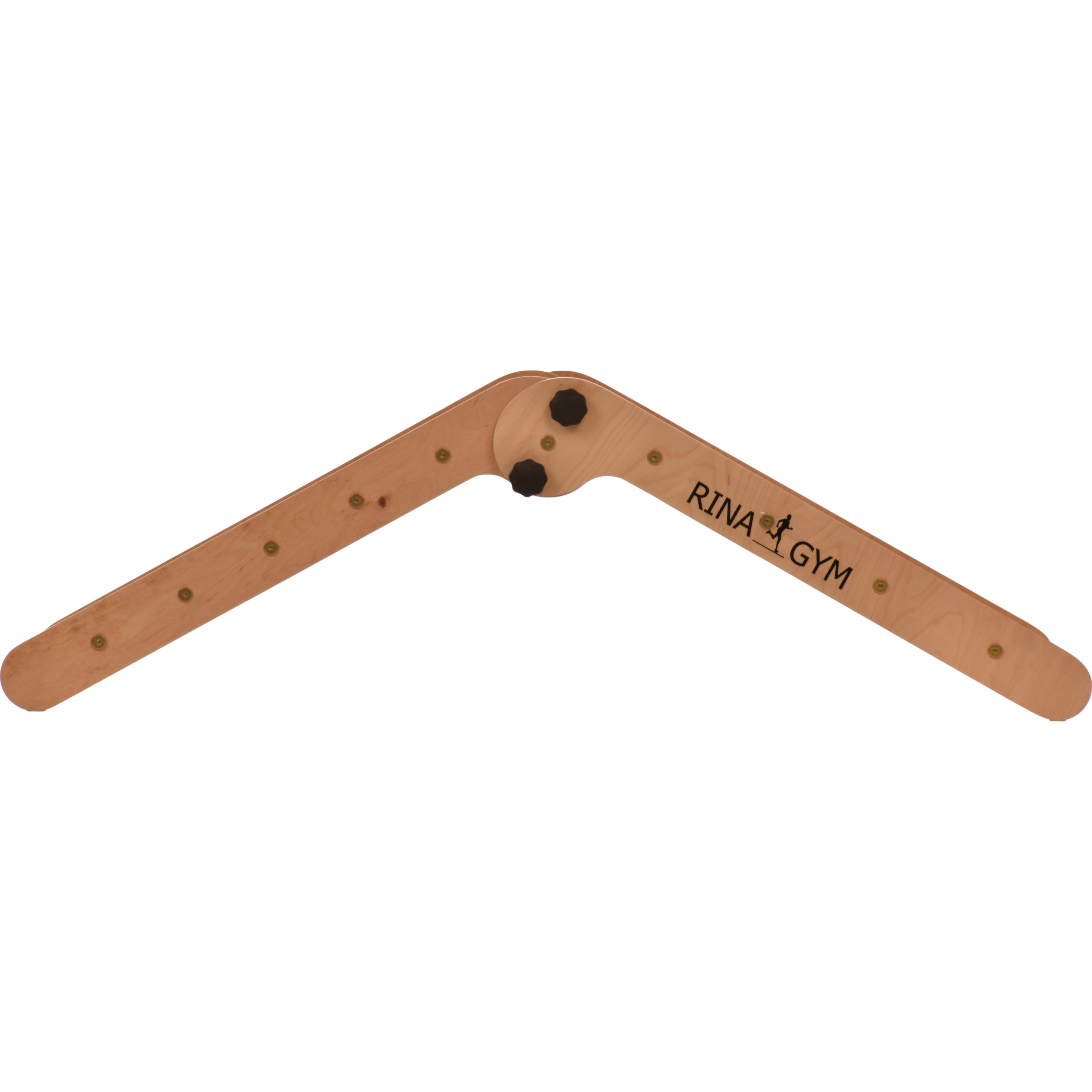Triangle enfant Rinagym	- Double	échelle intérieure - Cadre en	bois	pliable pour enfants, favorise	l’équilibre - Peinture	et vernis à base d’eau, Serrure de sécurité - Capacité de charge de 50 kg (A)
