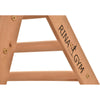 Triangle enfant Rinagym	- Double	échelle intérieure - Cadre en	bois	pliable pour enfants, favorise	l’équilibre - Peinture	et vernis à base d’eau, Serrure de sécurité - Capacité de charge de 50 kg (A)