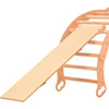 RINAGYM sliding board/chicken ladder Accessory for the climbing triangle Ramp 115 * 33 cm