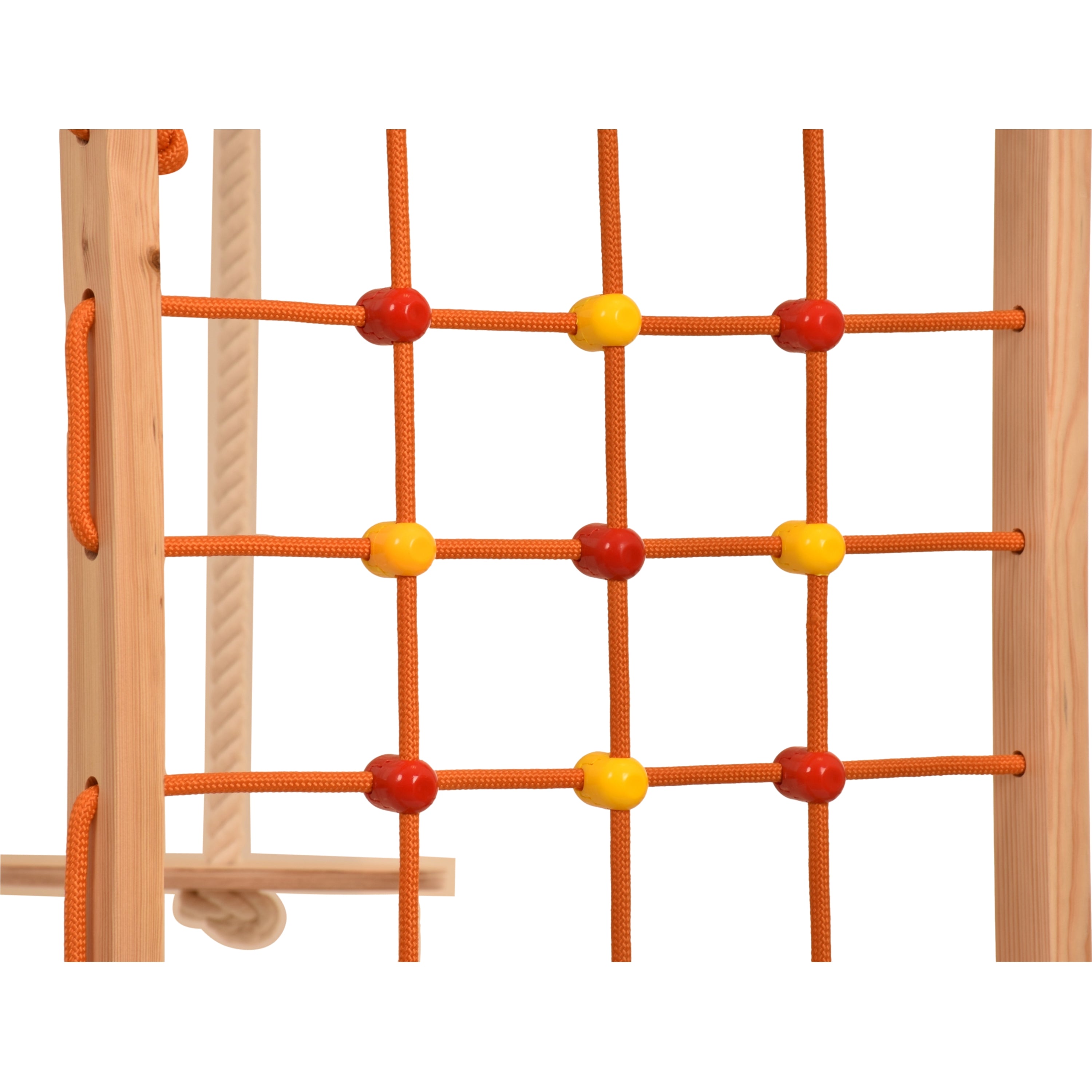 Rinagym climbing wall for children and adults - wall bars for children's rooms - indoor wooden playground - climbing frame - climbing rope - up to 100 kg